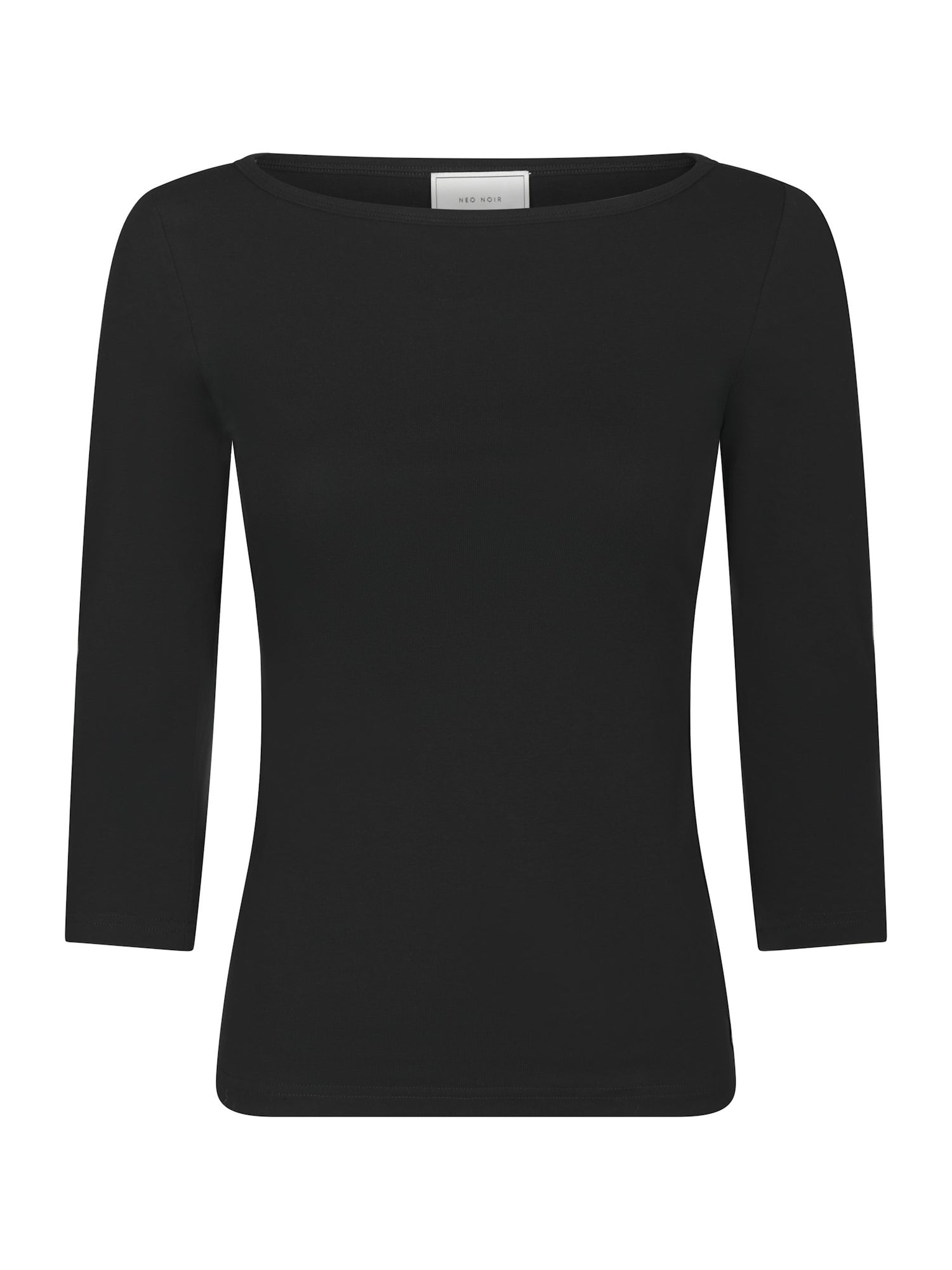 Thyra Jersey Blouse - Black