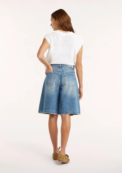 Dae Short - Denim Dash Wash