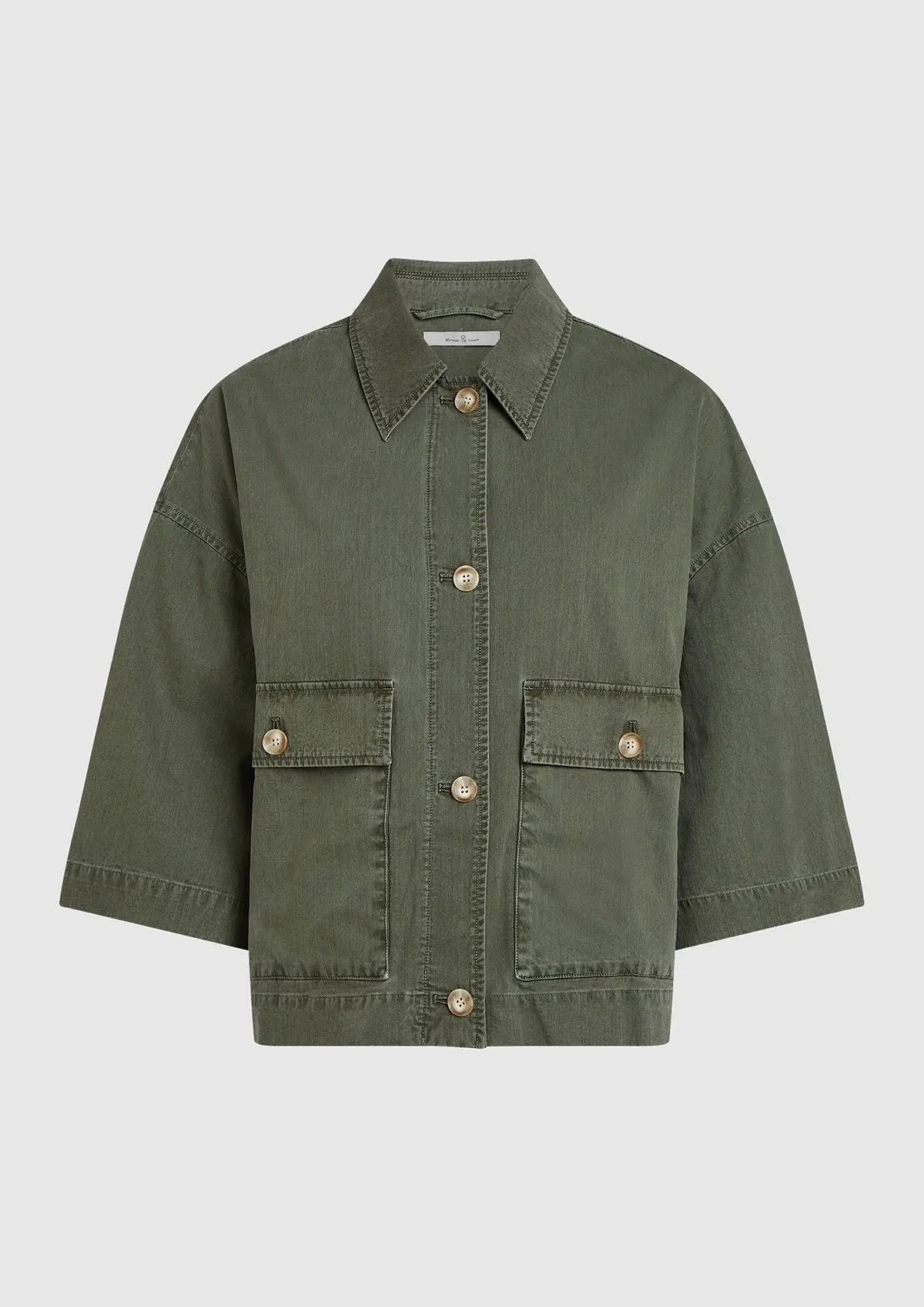 Dean Jacket - Washed Olive