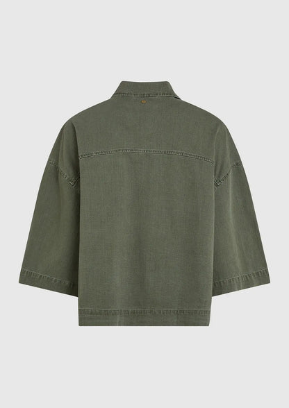 Dean Jacket - Washed Olive