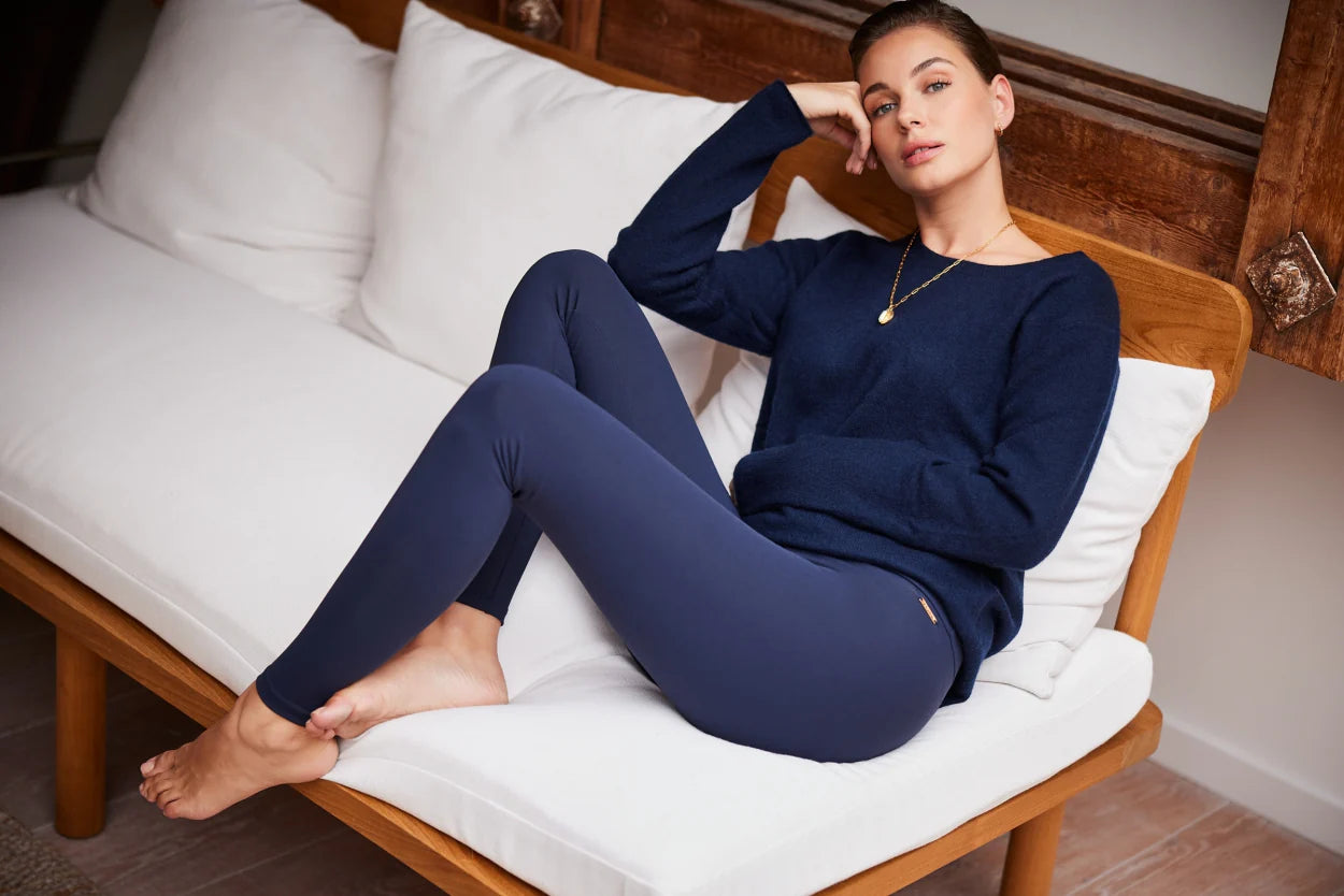 Classic leggings high waistband - Navy