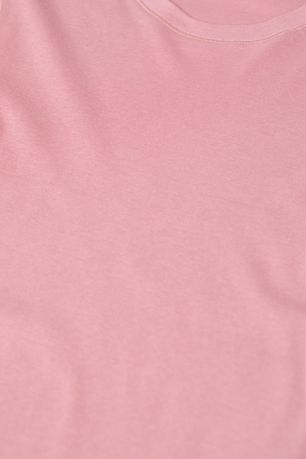 Crewneck Shortsleeve - Peony Pink
