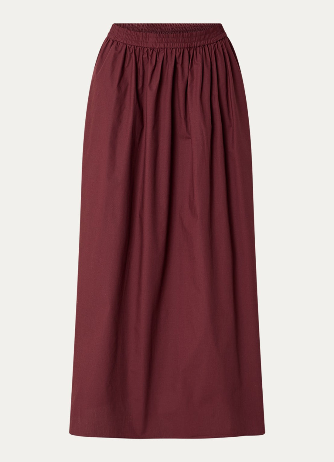 Gisole Maxi Shirt – Cacao Berry