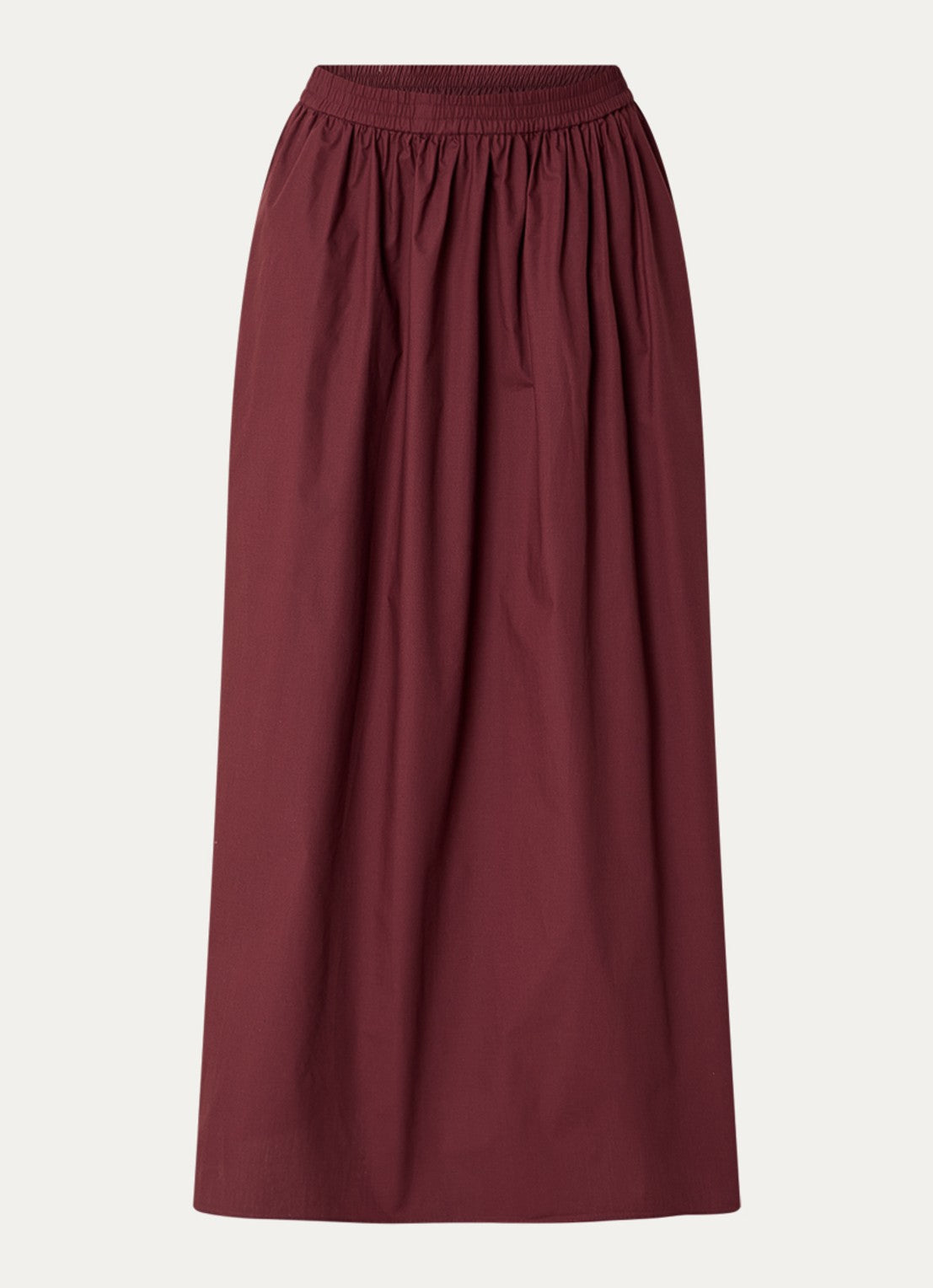 Gisole Maxi Shirt - Cacao Berry