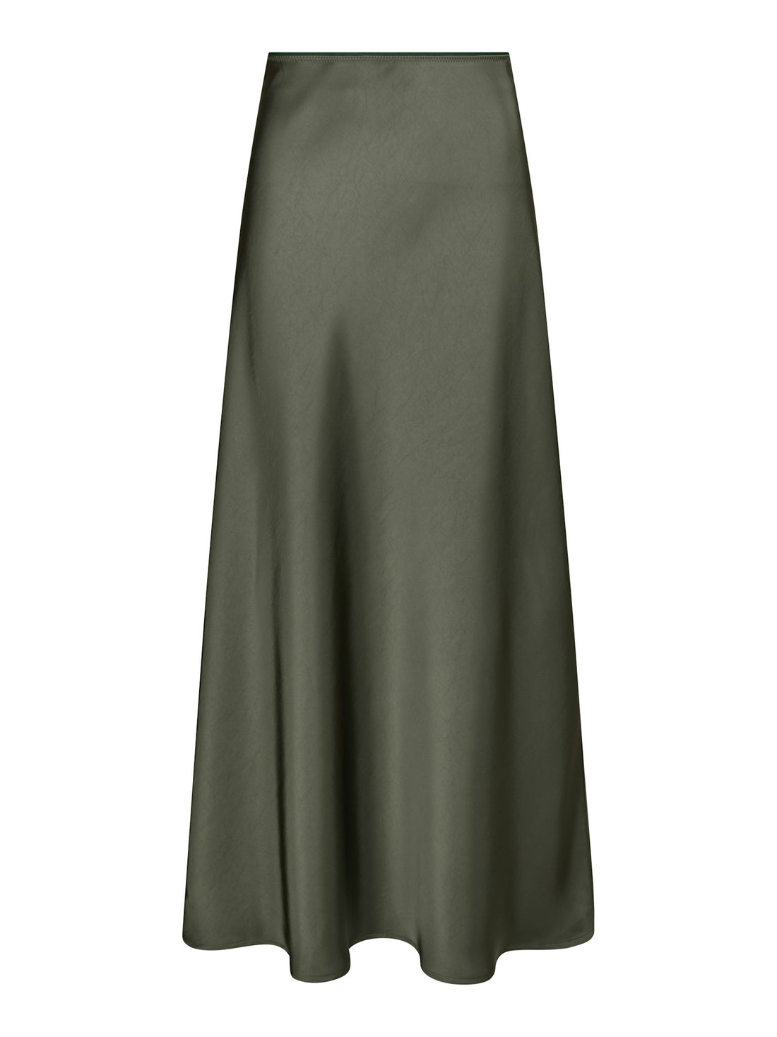 Vicky Heavy Sateen Skirt - Deep Green
