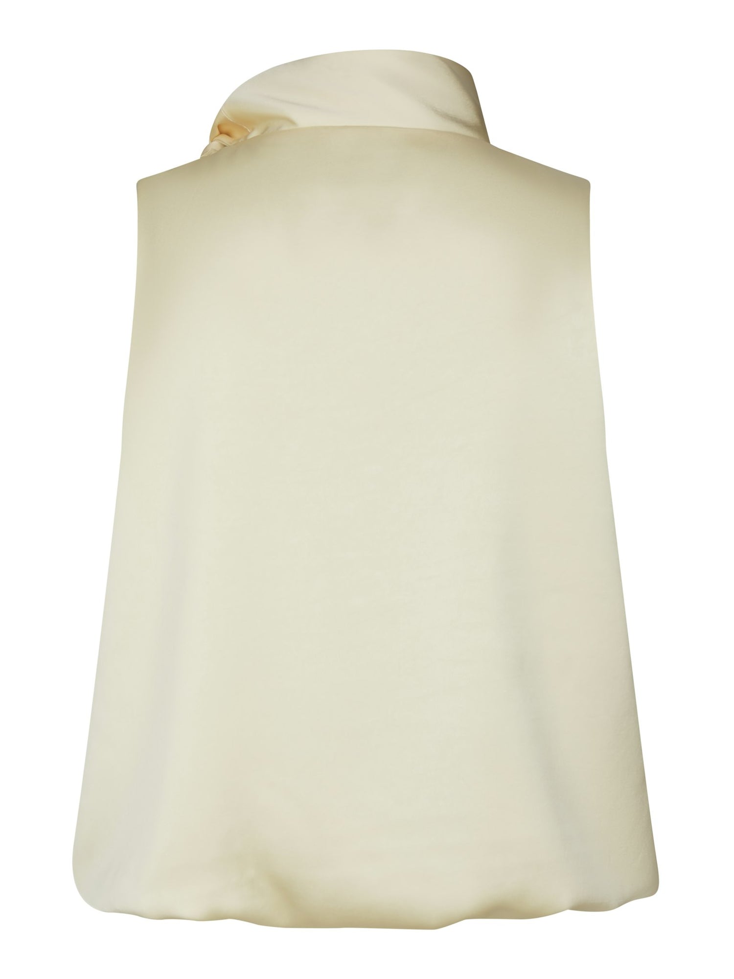 Veda Heavy Sateen Top - Light Yellow