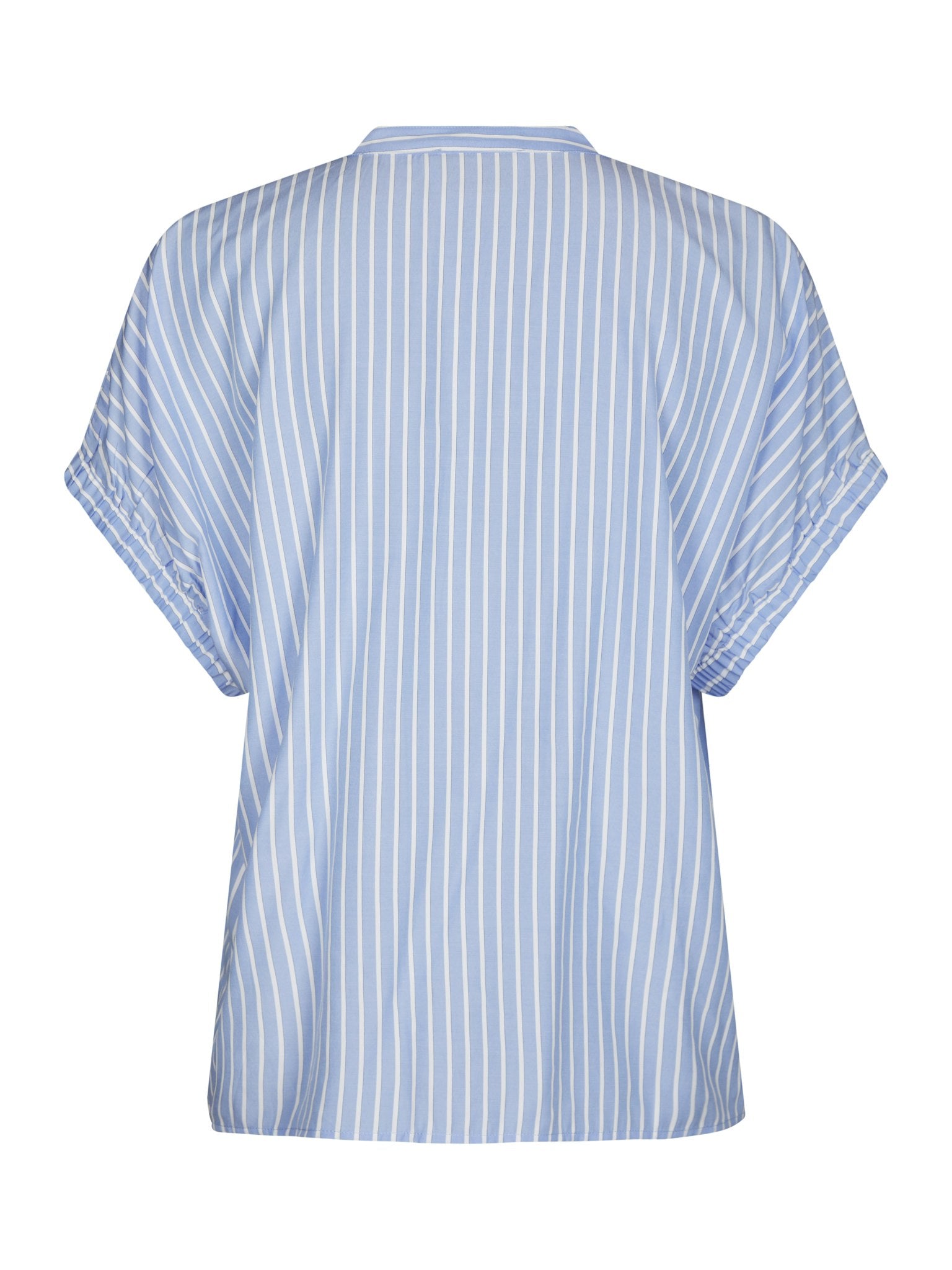 Englana Stripe Blouse - Light Blue