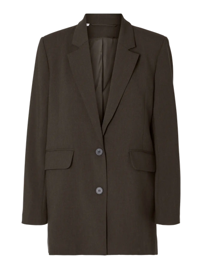 SLFRita LS Relaxed Blazer Mel - Delicioso Mel.