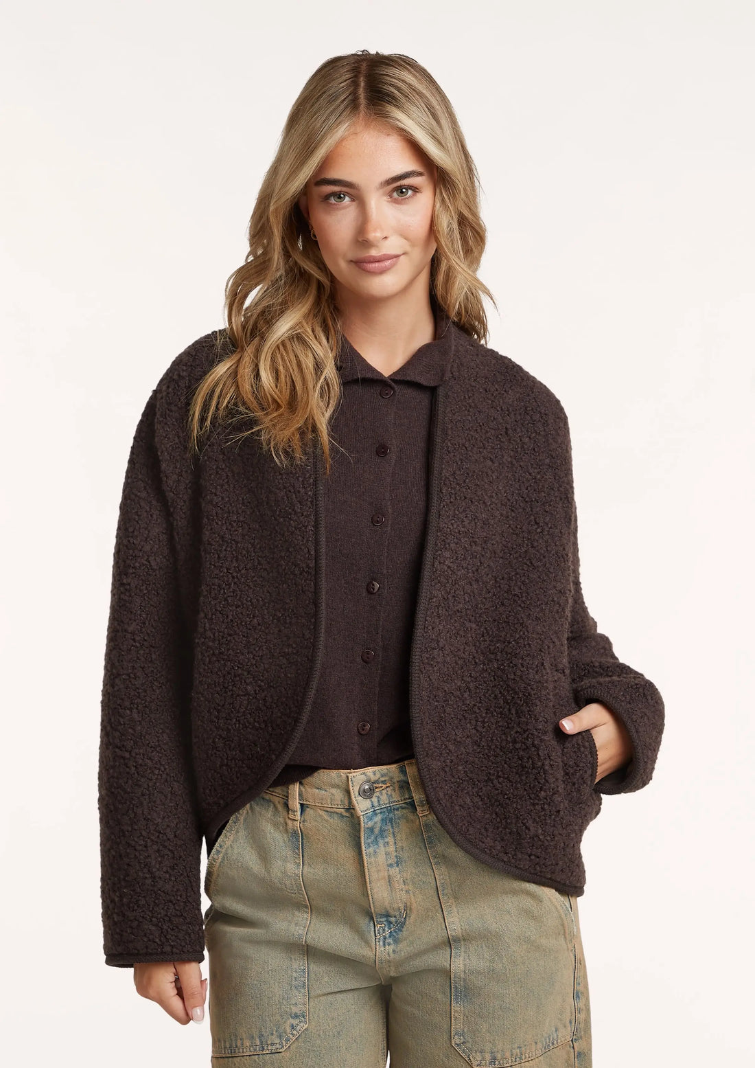 Elle Jacket - Baroque Red