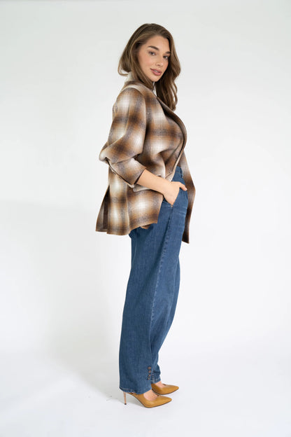 Elle Blazer - Check