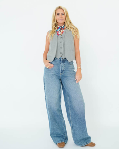 Imane Singlet - Light Grey