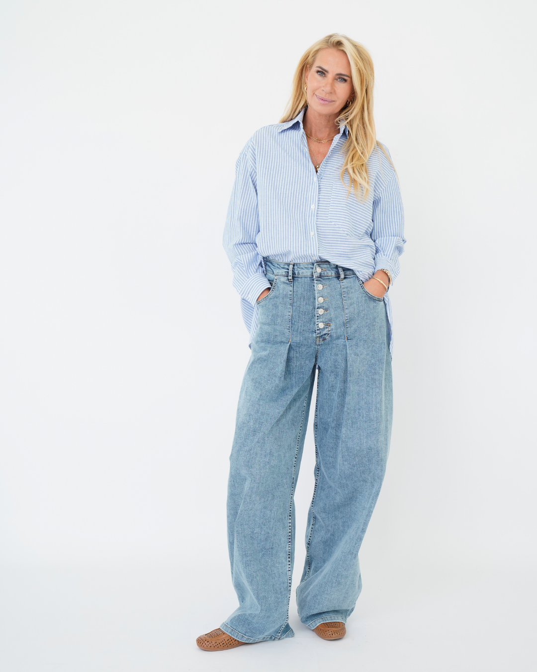 Macon Jeans - Dark Blue Denim