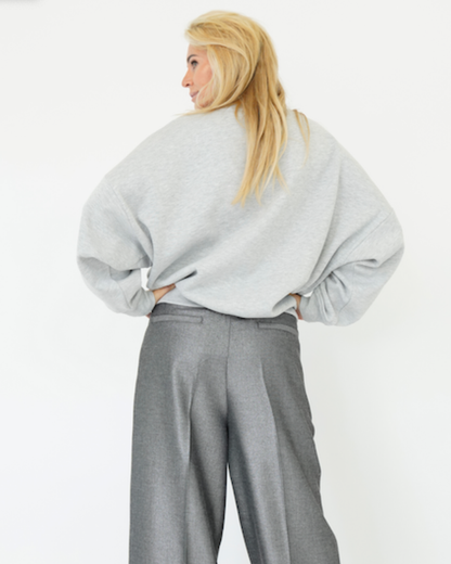 Monchou Sweater - Grey Melange