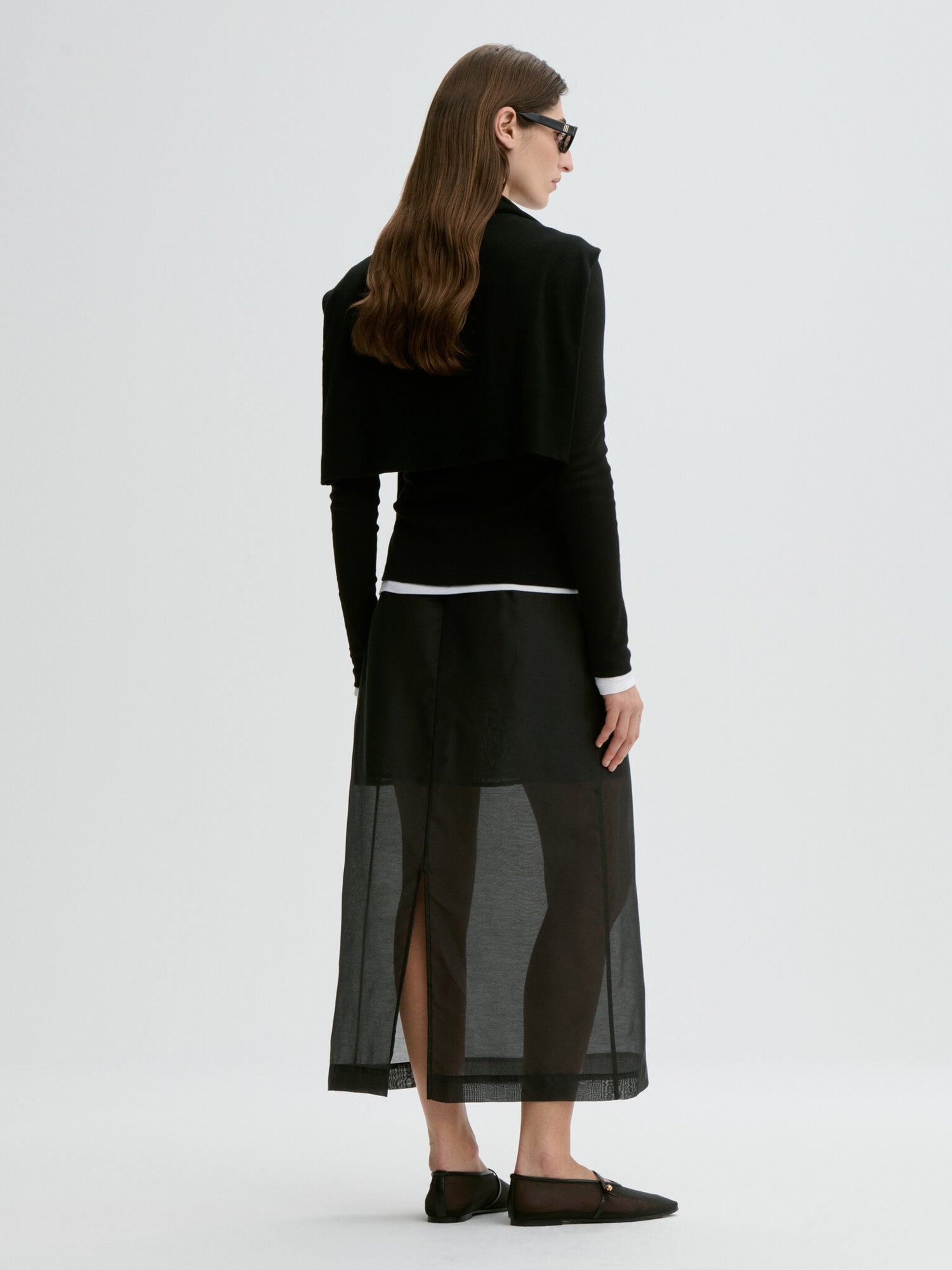 Esta Soft Organza - Black