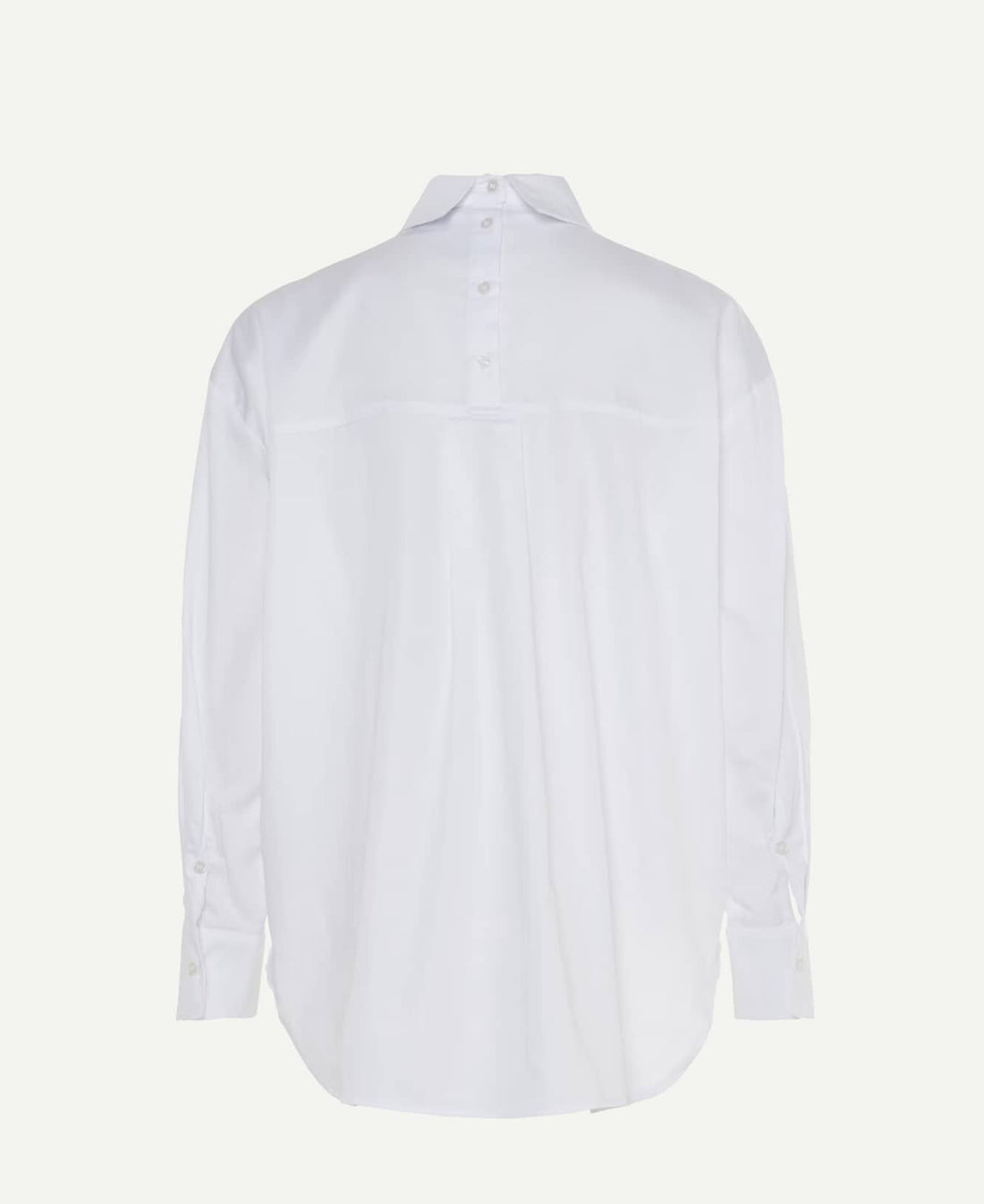 Arienne Button Back - White