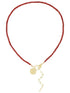 Ketting van rode koraal