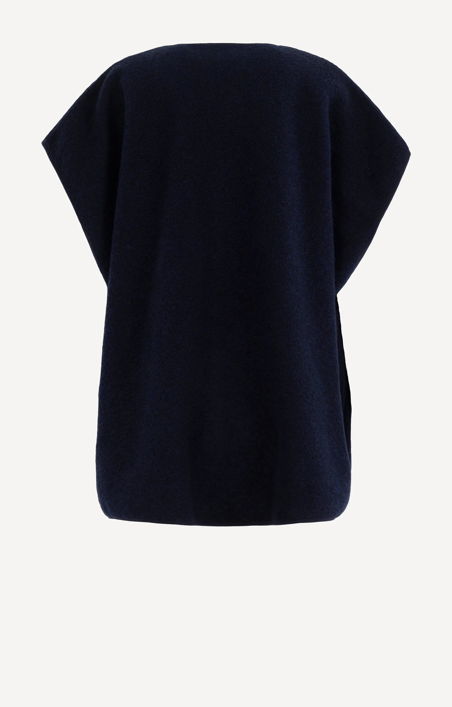 Ines Sleeveless Jacket - Navy