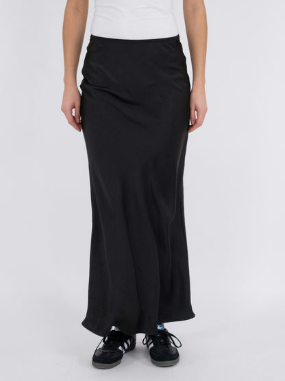 Vicky Heavy Sateen Rock - Schwarz