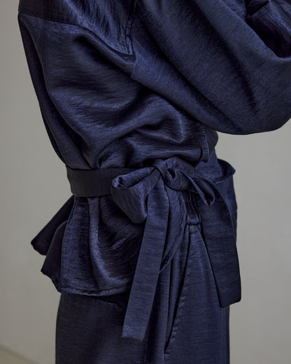 Allison Satin - Navy