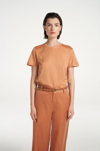 belt gold rings - camel