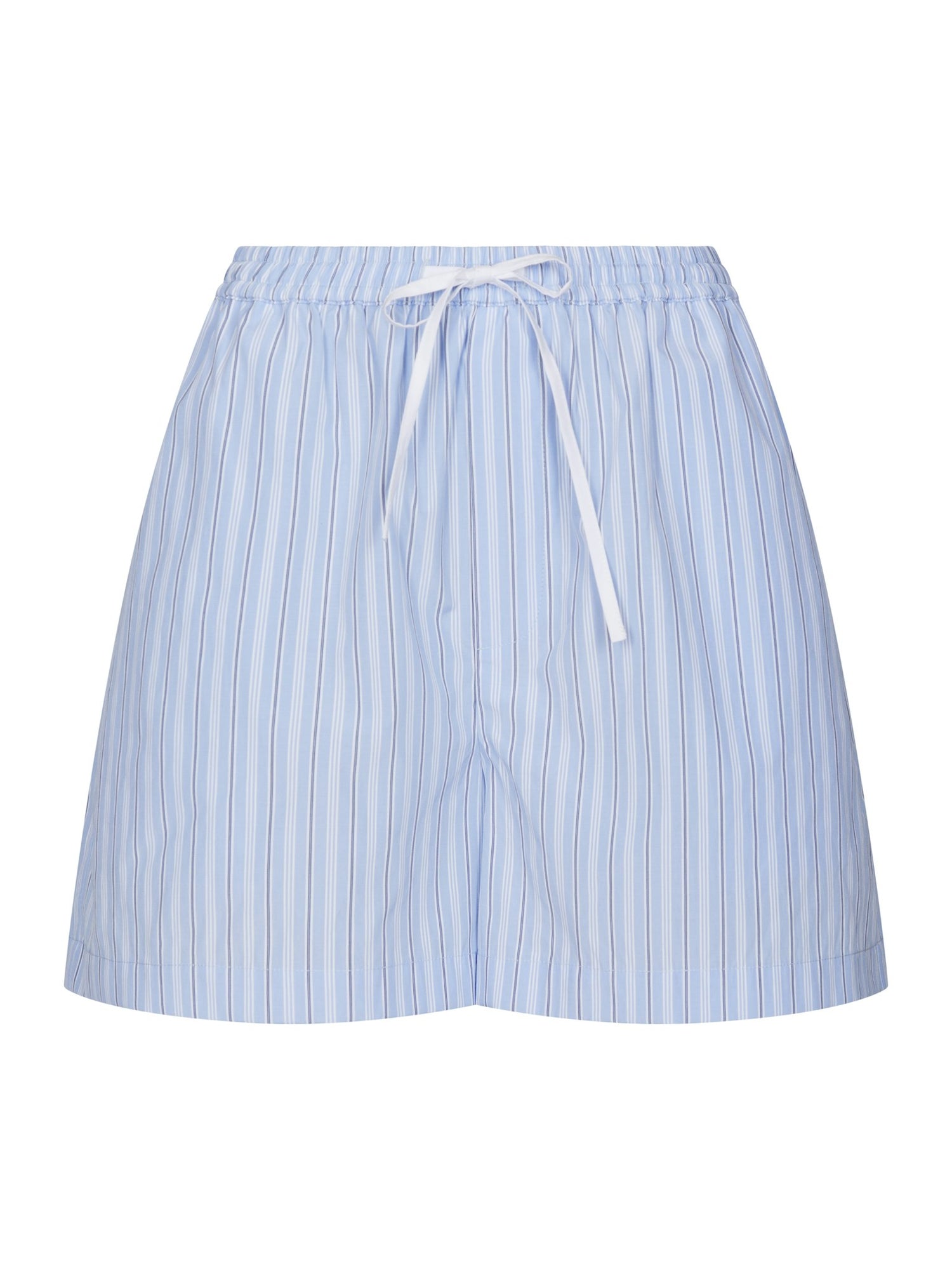 Camell Stripe Shorts - Light Blue Stripe