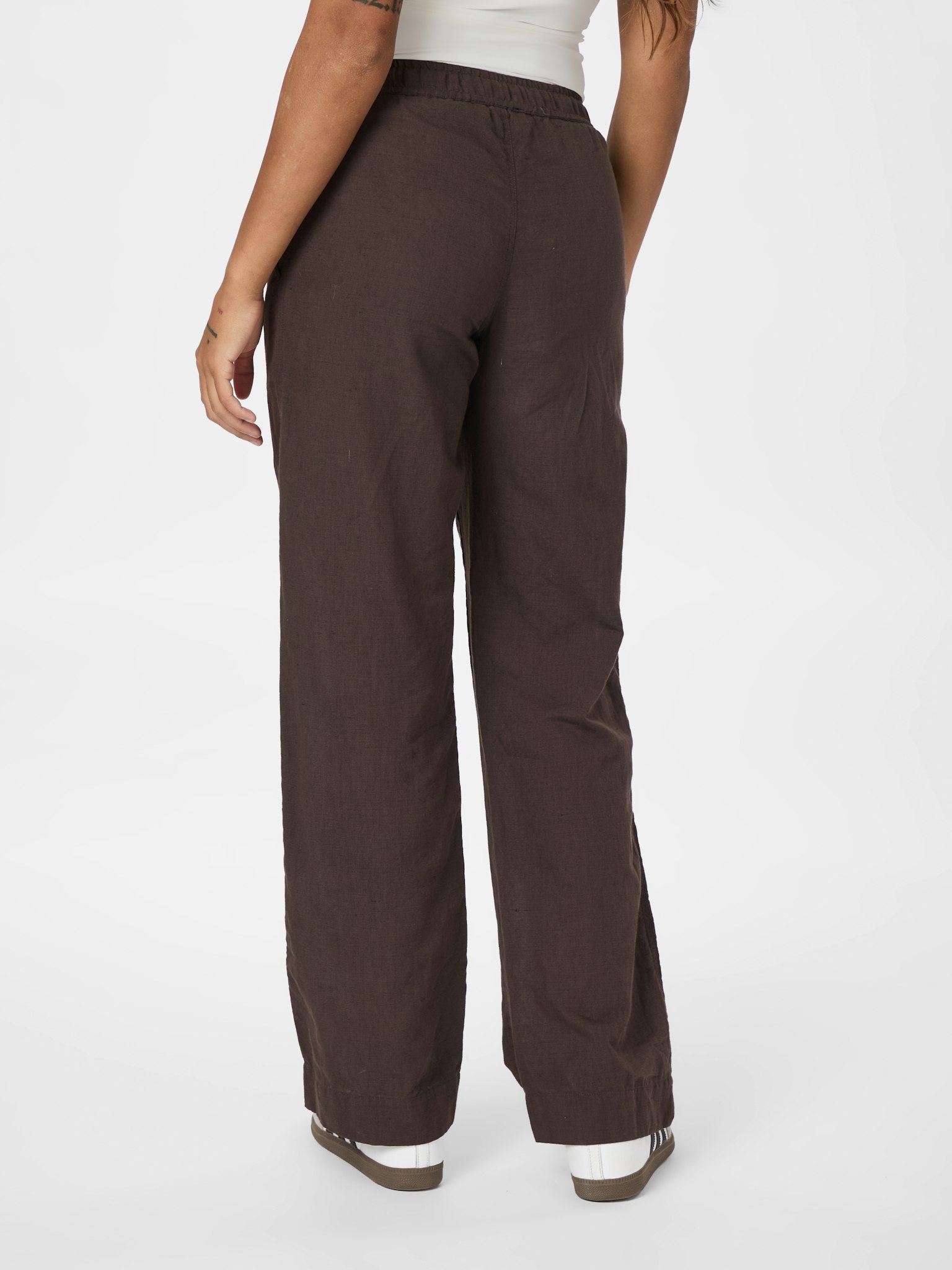 Sonar Linen Pants - Dark Brown