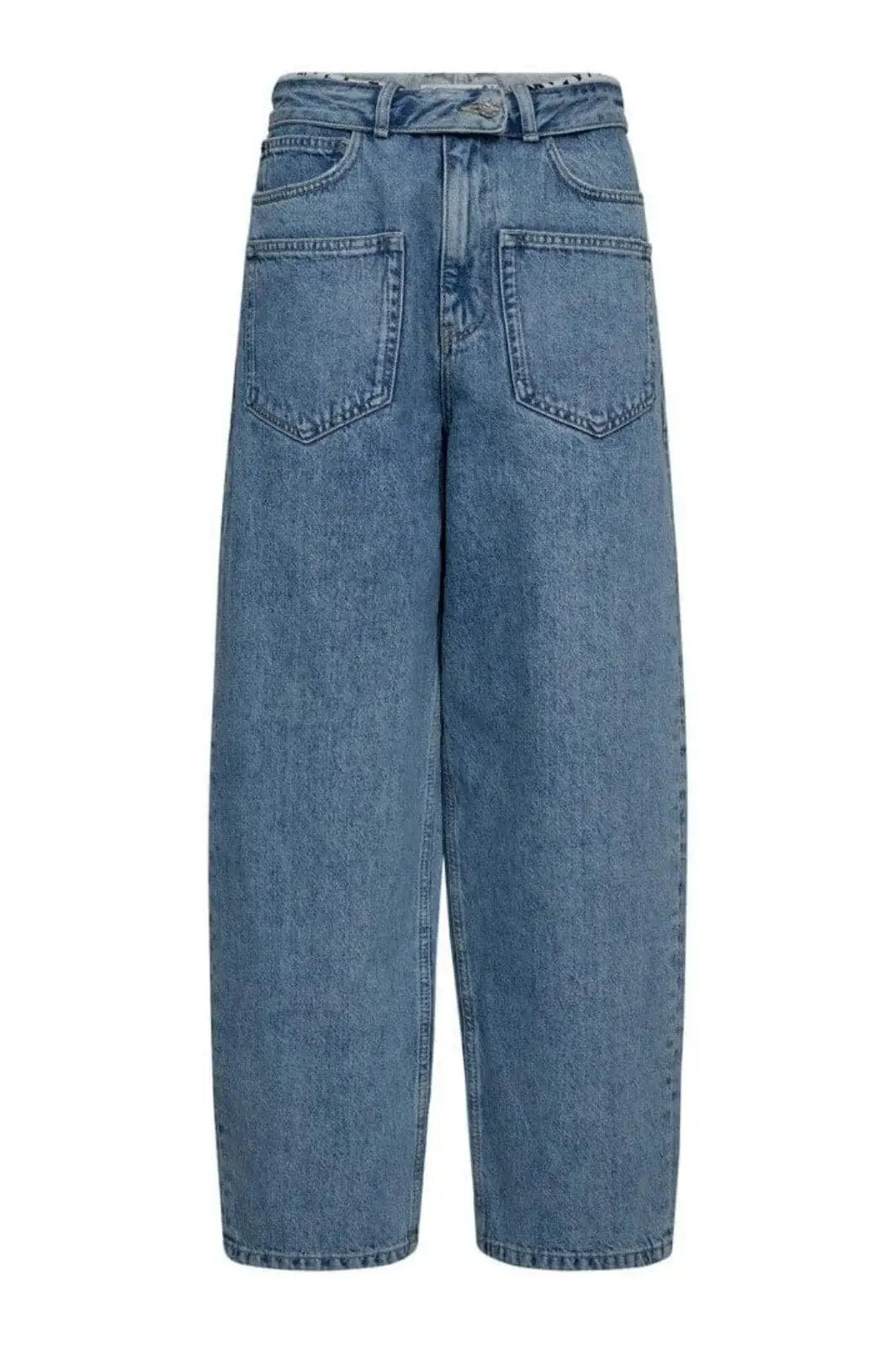 Flip Waist Pocket Tall Jeans - Bleached Denim