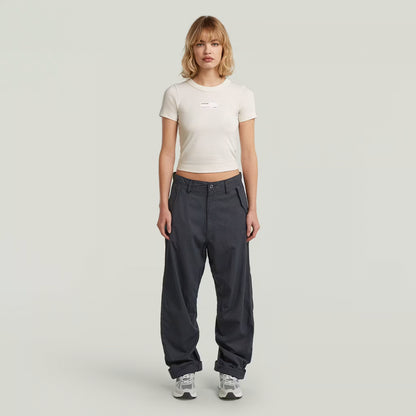 3D boyfriend pants wmn - Petrol GD