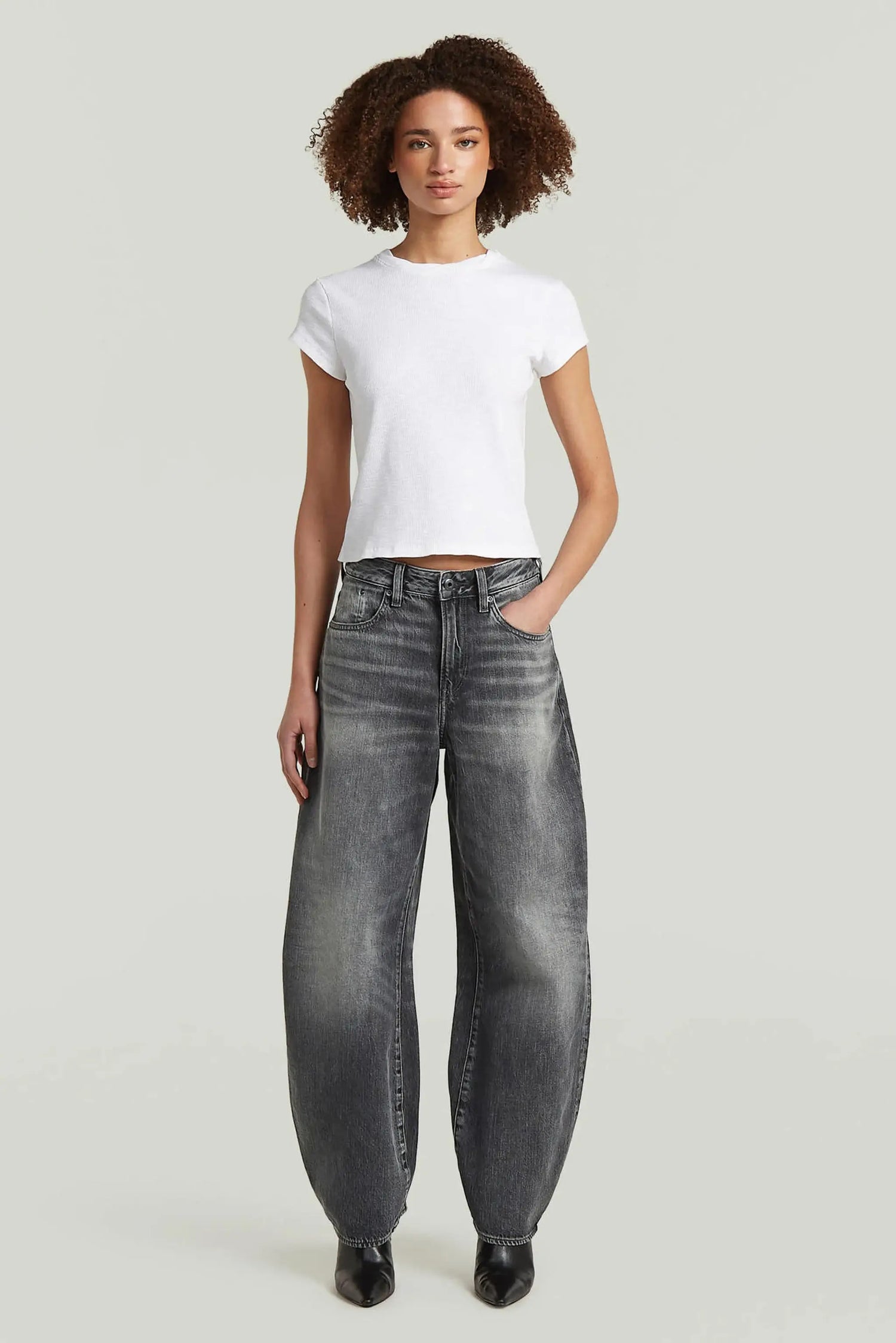 Barrel 3D Loose - Faded Scoria Grey