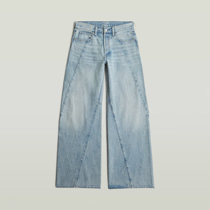 Contor 3D Wide wmn - Sun Faded Pacific Blue