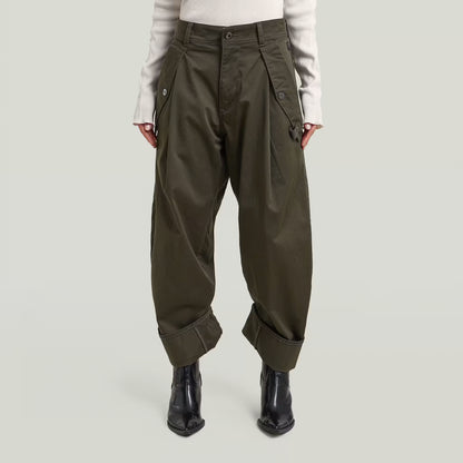 Jett 3D Boyfriend Cargo - Black Olive