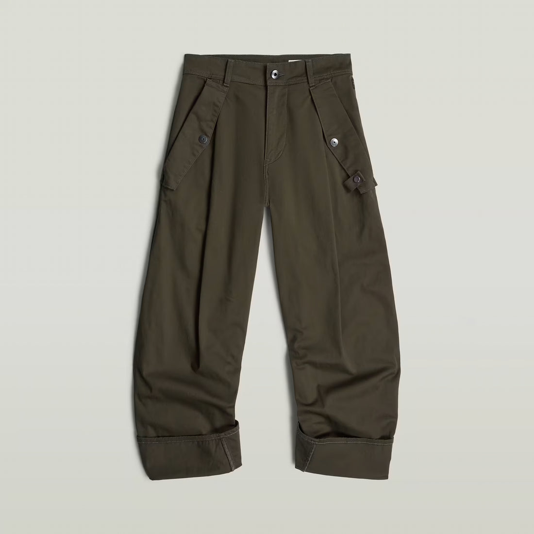 Jett 3D Boyfriend Cargo - Black Olive
