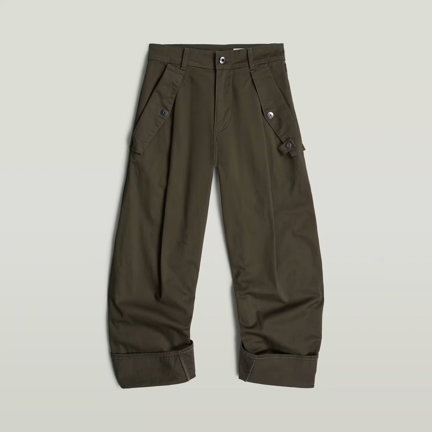 Jett 3D Boyfriend Cargo - Black Olive