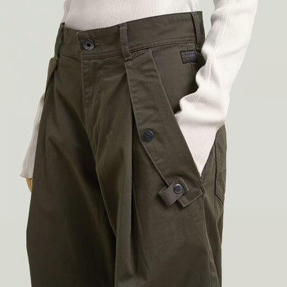 Jett 3D Boyfriend Cargo - Black Olive