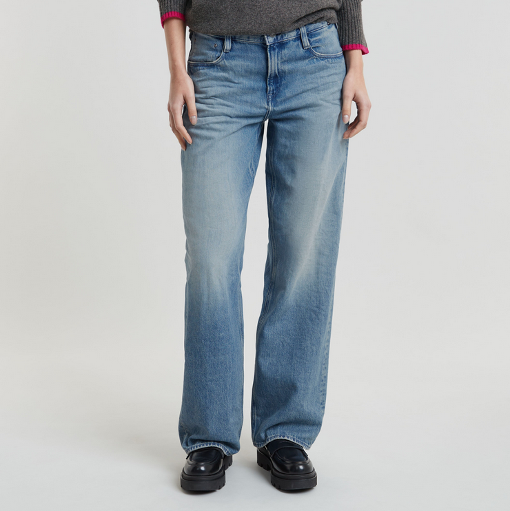 Judee loose - Sun faded air force blue