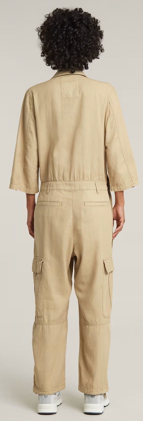 Wrap jumpsuit - DK brick GD