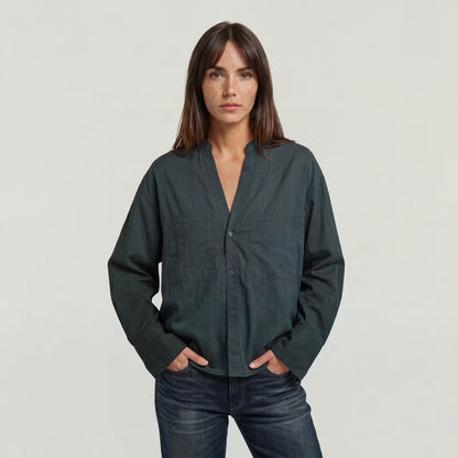 V-neck Shirt L/S - Salute