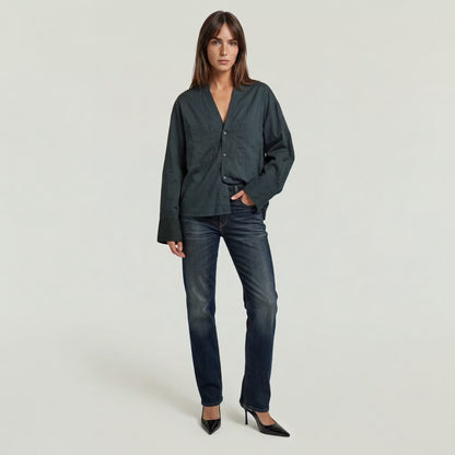 V-neck Shirt L/S - Salute