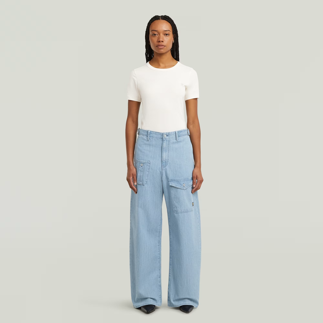Belted Cargo Loose 2.0 Wmn - Faded Breeze