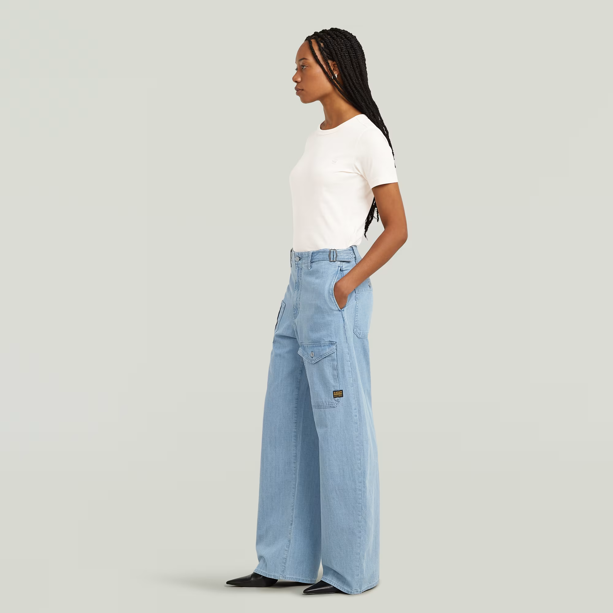 Belted Cargo Loose 2.0 Wmn - Faded Breeze