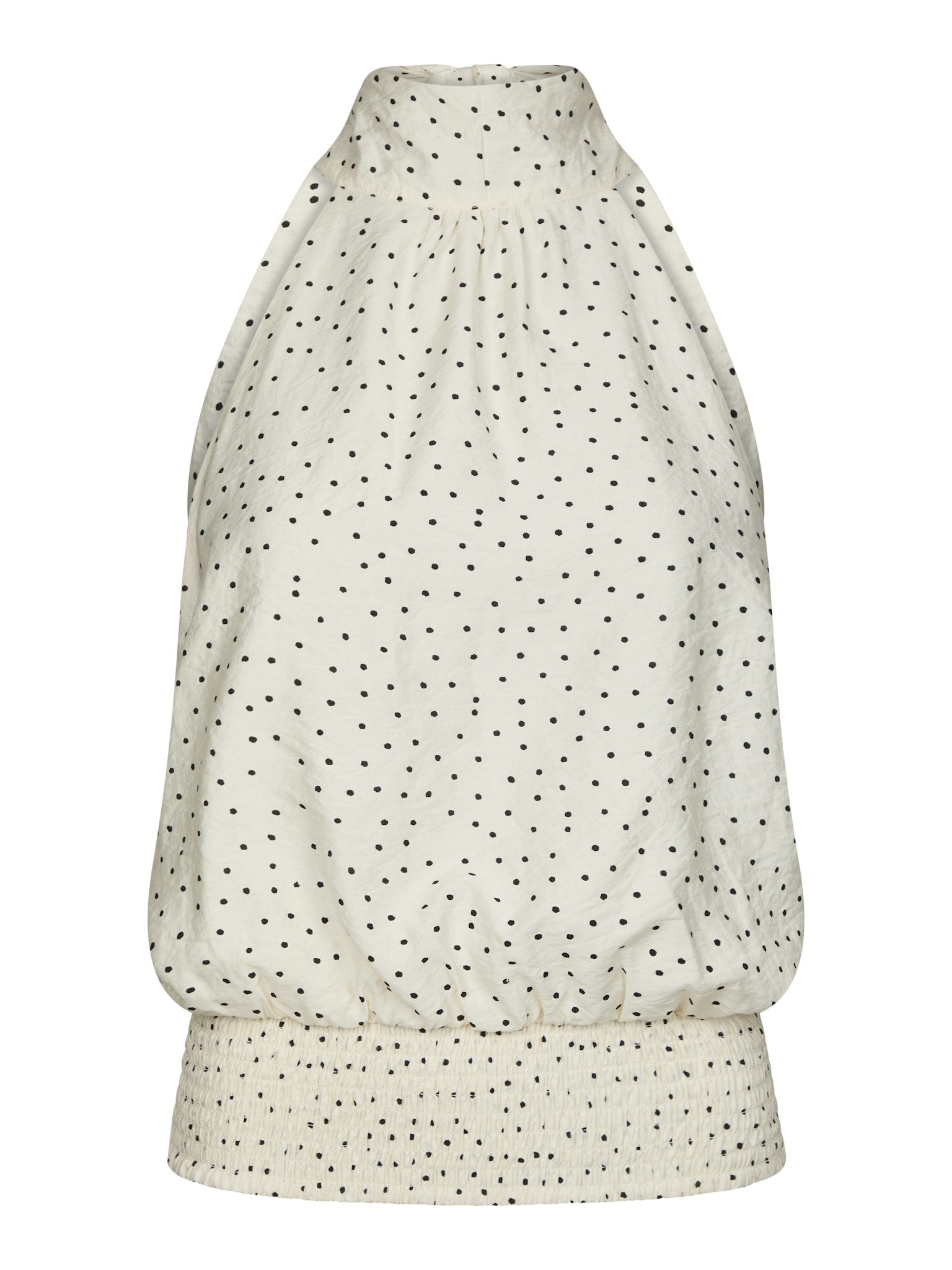 Jos Mini Dot Top - Off White