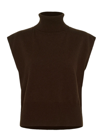 GZmanzi Waistcoat - Deep Burnt Brown