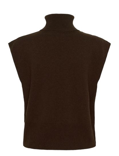 GZmanzi Waistcoat - Deep Burnt Brown
