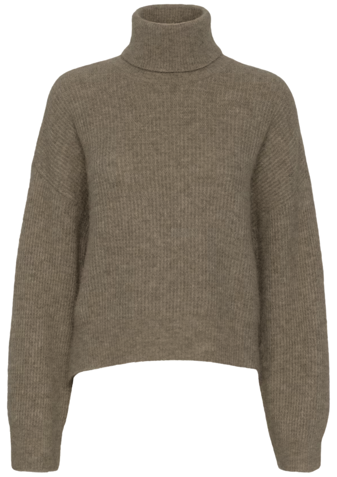 AlphaGZ rollneck - dark sand melange