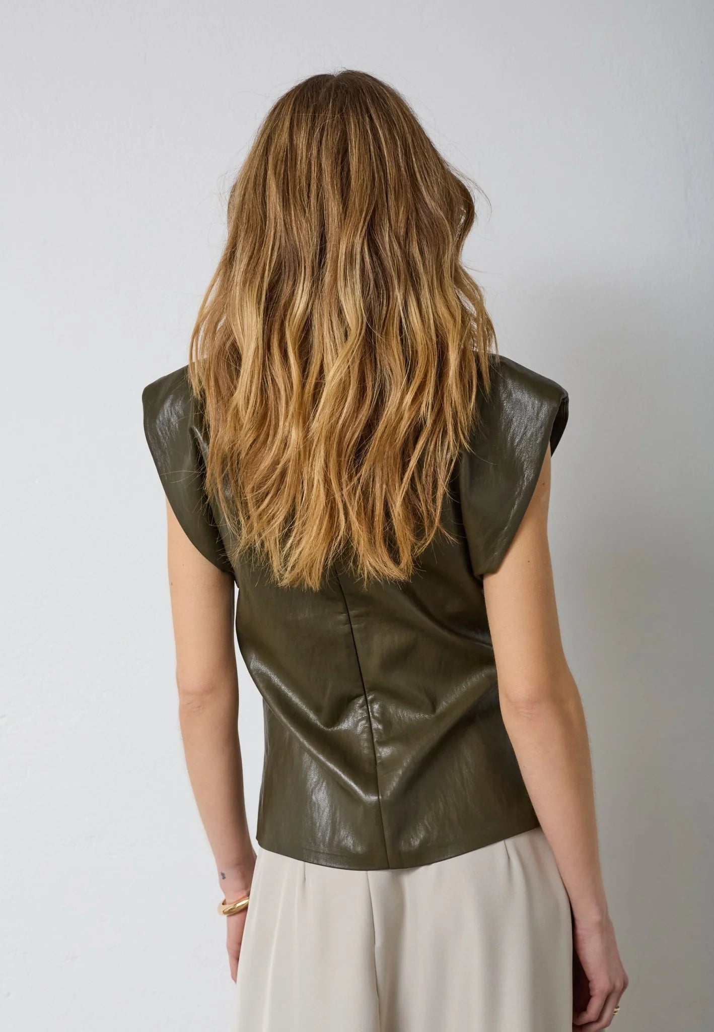 GittCC Pleat Top - Army