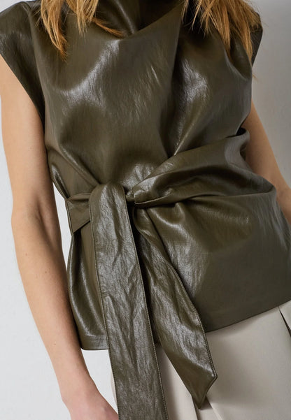 GittCC Pleat Top - Army