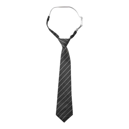 NilaCC Stripe Tie - Mid Grey
