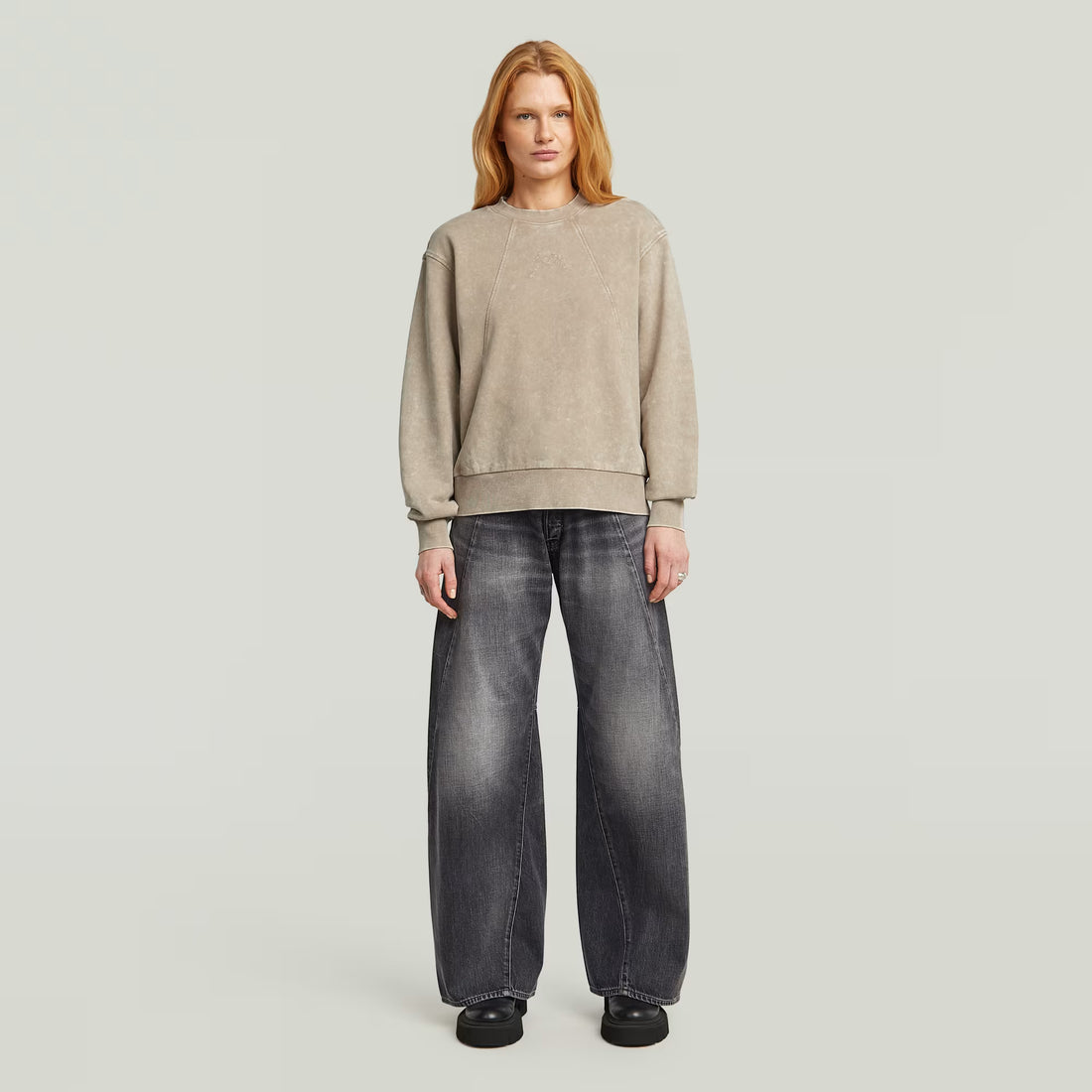 Contor 3D Wide wmn - Faded Scoria Grey