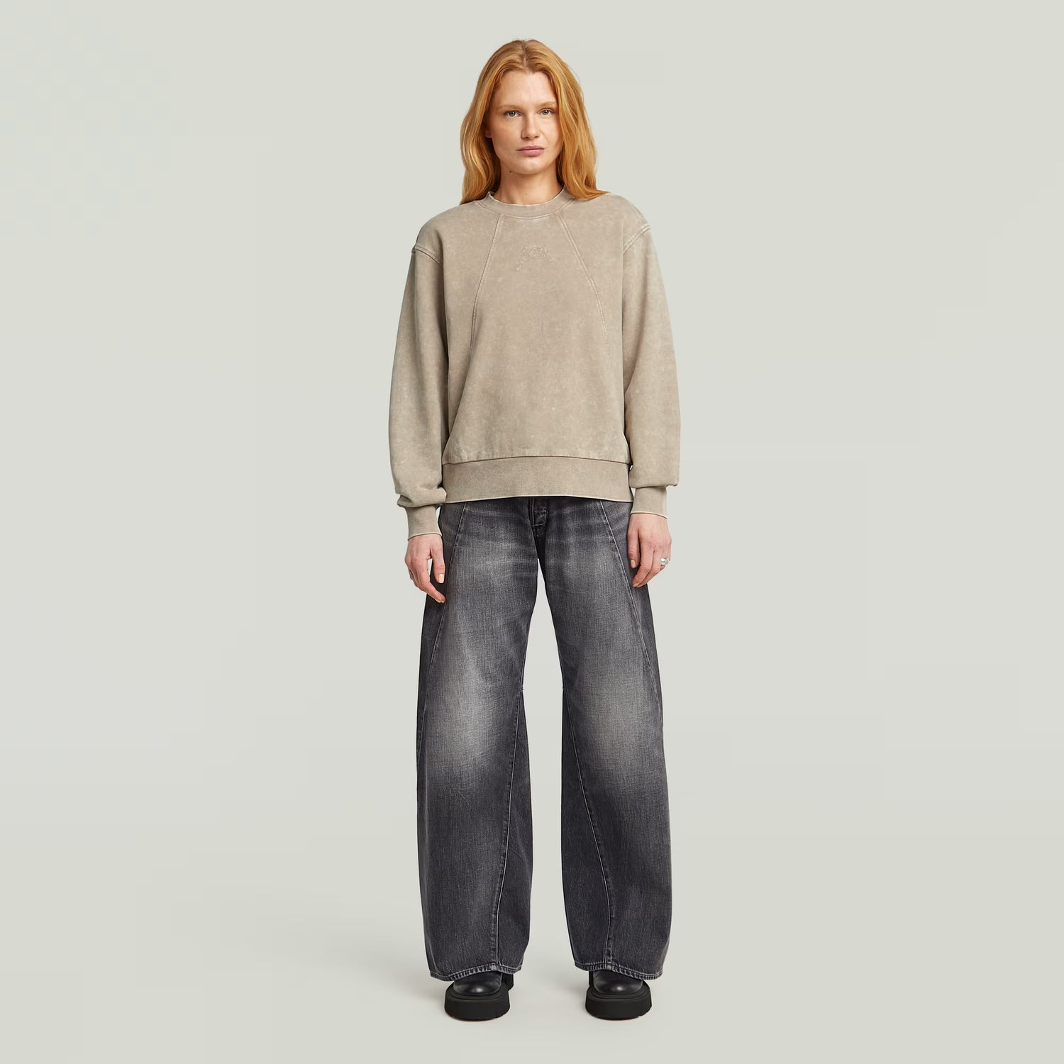 Contor 3D Wide wmn - Faded Scoria Grey