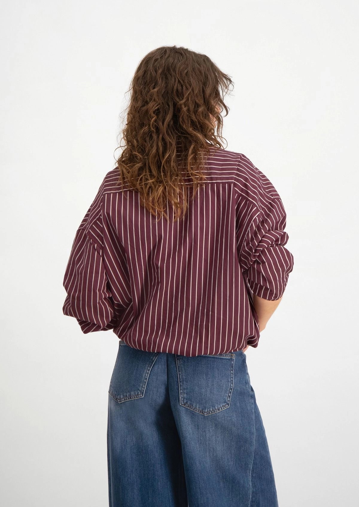 Yana Blouse - Aubergine
